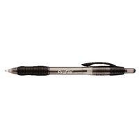 Pen Ballpoint Retractable Papermate Profile RT 1.0mm Box 12 Black 