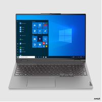 LENOVO ThinkBook 16p 16' WQXGA AMD Ryzen 5 5600H 16GB 512GB SSD WIN11 PRO NVIDIA RTX3060 6GB WIFI6 Fingerprint Backlit 1YR OS WTY W11P (20YM0046AU)