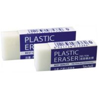 Eraser Plastic Scribe by Deli H002.10 PVC Free Box of 20 