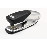 Stapler Rexel Matador Pro Half Strip Metallic Black/Silver 2100003/2100715