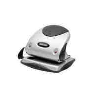 Hole Punch Rexel Premium 2 Hole 25 Sheet Medium P225 Silver and Black