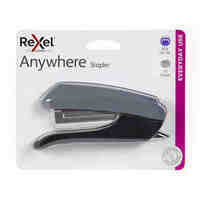 Stapler Rexel Anywhere Half Strip Grey 210815 