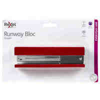 Stapler Rexel Runway Bloc Full Strip Metal Hangsell Red