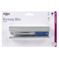 Stapler Rexel Runway Bloc Full Strip Metal Hangsell Chrome
