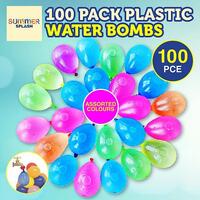Water Bombs Kids Water Balloons PJ SAS 214044 Hangsell Pack of 100 