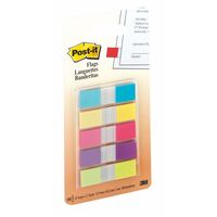 Post It Flag 3M 683 5CB / 683 5CB2 Portable Assorted Bright Colours 