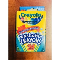 Crayon Crayola Washable Pack 24 