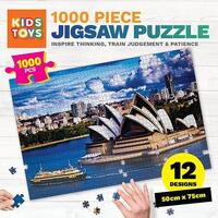 Jigsaw 1000 Piece Puzzle Assorted Designs