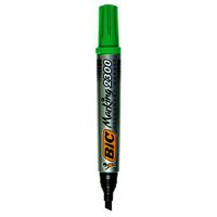 Marker Bic Permanent Chisel 230002 Green Box 12