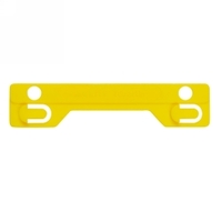 Avery Tubeclip Compressor Bar Yellow 25 Pack