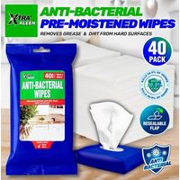 Cleaning Wipes Anti Bacterial Pack 40 238972