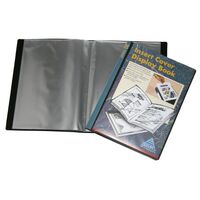 Display Book A4 Colby 30 Pocket With Insert Cover 245A Black