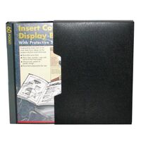 Display Book A4 Colby 60 Pocket With Insert Cover 245A Black