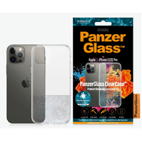 PanzerGlass Apple iPhone 12 / iPhone 12 Pro ClearCase - Clear (0249), Scratch Resistant, Soft TPU Frame, Anti-Yellowing, Shock Absorption, Anti Ageing