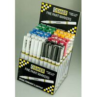 Paint Marker Osmer Quick Dry 1.5mm Line 2501 Black Box 12