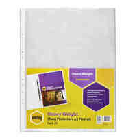 Sheet Protector A3 Heavyweight Marbig 25103S Pack 25