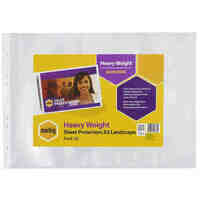 Sheet Protector A3 Landscape Heavyweight Marbig 25111S Pack 25