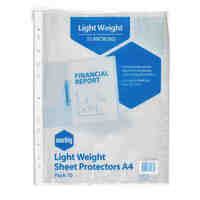 Sheet Protector A4 Marbig Copysafe 25130 Packs of 10 x 10