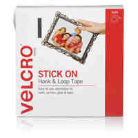 Velcro Strip Hook and Loop 20mm x 5m White 