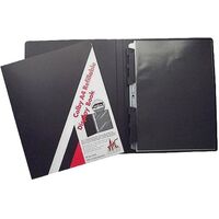 Display Book A4 Colby Art Refillable 257 Black