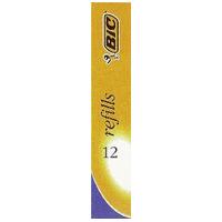 Pen Refill Bic Ballpoint Fine 2701 Blue Box 12