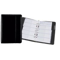 Telephone Address Book Debden 3 Ring with Index Tabs 2710V99 Black