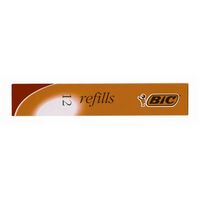 Pen Refill Bic Ballpoint Medium 2712 Red Box 12