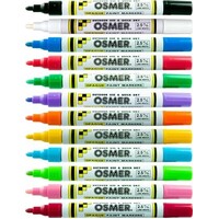 Paint Marker Osmer Quick Dry 2.5mm Line 2901 Black Box 12