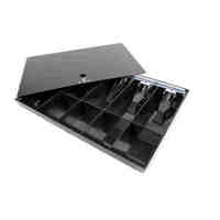 Cash Tray Esselte 10 Compartment Lockable Black