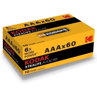 Kodak Batteries Xtralife Alkaline AAA 10 Pack