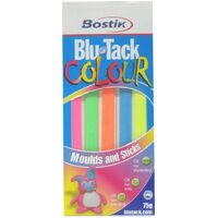 Adhesive Bostik Blu Tack Reusable Colour 75g