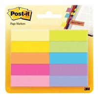 Post It Page Marker 3M 670 10 AB 10 Colour 670 10 AB