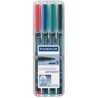 OHP Pen Staedtler Lumocolor Broad 314 WP4 Wallet 4