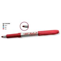 Marker Bic Mark It Permanent Fine 31533 Red Box 12