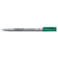 OHP Pen Staedtler Lumocolor 316 5 Green Fine Box 10