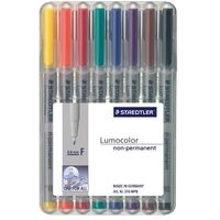 OHP Pen Staedtler Lumocolor 316 WP8 Wallet of 8