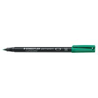 OHP Pen Staedtler Lumocolor 317 5 Green Medium Box 10