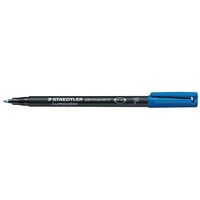 OHP Pen Staedtler Lumocolor 318 3 Blue Fine Box 10