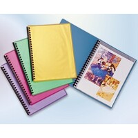 Display Book A4 Beautone 20 Pocket Cool Frost 31856 Purple 