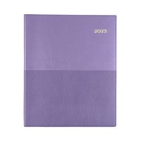 Diary Collins Vanessa Wiro A4 Short / Quarto Week to View Lilac 2025