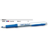 Marker Bic Mark It Permanent Extra Fine 32670 Assorted Card 5