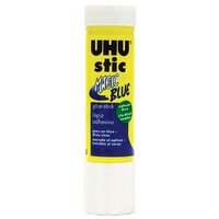 Adhesive UHU Glue Stic 21g Blue Pack 12