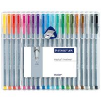 Pen Staedtler Triplus Fineliner 334 SB20 0.3mm Wallet 20