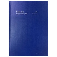 Diary Collins Kingsgrove A4 Week To An Opening Blue 2026 341.P59