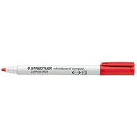 Whiteboard Marker Staedtler Lumocolor Compact Bullet Point 341 Box 10 Red 