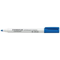 Whiteboard Marker Staedtler Lumocolor Compact Bullet Point 341 Box 10 Blue 