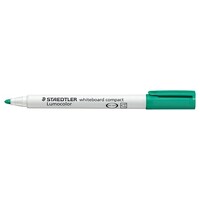 Whiteboard Marker Staedtler Lumocolor Compact Bullet Point 341 Box 10 Green 