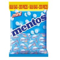 Mentos Mint Individually Wrapped 200 Pack