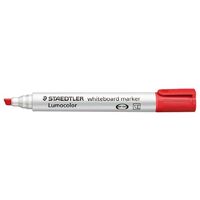 Whiteboard Marker Staedtler Chisel Point 351B 2 Red Box 10