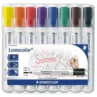 Whiteboard Marker Staedtler Bullet Point 351WP8 Wallet 8 Assorted 